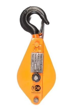 Блок монтажный однорольный с  крюком TOR HQG(L) K1-1,0 т с откидной щекой (K) 1048147 купить в Нефтеюганске