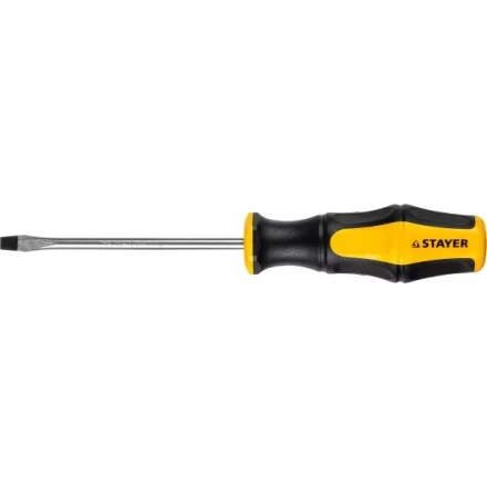 Отвертка STAYER &quot;MASTER&quot; &quot;HERCULES&quot;, Сr-V, противоскользящая рукоятка, SL5,0x100мм 25051-05-10_z02 купить в Нефтеюганске