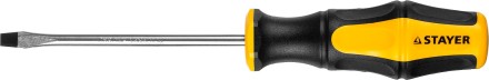 Отвертка STAYER &quot;MASTER&quot; &quot;HERCULES&quot;, Сr-V, противоскользящая рукоятка, SL5,0x100мм 25051-05-10_z02 купить в Нефтеюганске