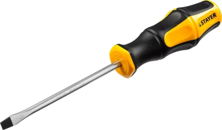 Отвертка STAYER &quot;MASTER&quot; &quot;HERCULES&quot;, Сr-V, противоскользящая рукоятка, SL5,0x100мм 25051-05-10_z02 купить в Нефтеюганске