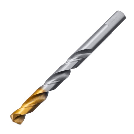 Сверло спиральное по металлу Denzel, 11 x 142 мм, Р6М5, Golden Tip, 718243 купить в Нефтеюганске