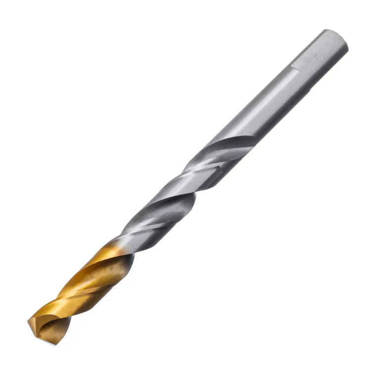 Сверло спиральное по металлу Denzel, 11 x 142 мм, Р6М5, Golden Tip, 718243 купить в Нефтеюганске