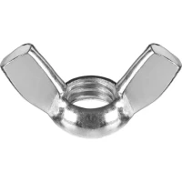 Гайка ЗУБР "МАСТЕР" барашковая, DIN 315, оцинкованная, M10, 5кг 303730-10