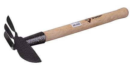 Мотыжка ЗУБР садовая комбинированная, лепесток + 3 зубца 4-39627 купить в Нефтеюганске