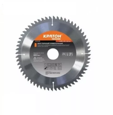 Диск пильный по дереву PROFESSIONAL 350 х 50 х 3.2 мм 80Т КРАТОН 1 06 03 039 купить в Нефтеюганске