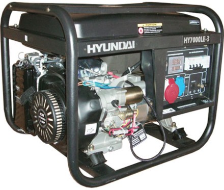 Бензогенератор Hyundai HY 7000LE-3 купить в Нефтеюганске