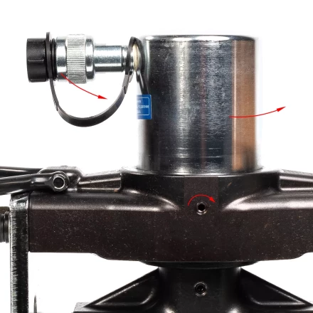 Шиногиб гидравлический КВТ ШГ-200 с радиусом гиба 5 и 10 мм для шин шириной до 200 мм (85144) купить в Нефтеюганске