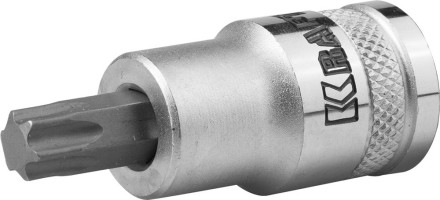 Торцовая бита-головка KRAFTOOL &quot;INDUSTRIE QUALITAT&quot;, материал S2, TORX, сатинированная, 1/2&quot;, Т50 27905-50_z01 купить в Нефтеюганске