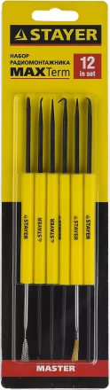 Набор радиомонтажника MAXTerm, STAYER 55338-H12, 12в1 55338-H12 купить в Нефтеюганске