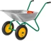 Тачка GRINDA садовая двухколесная, 80 л, грузоподъемность 120 кг 422400_z01 купить в Нефтеюганске