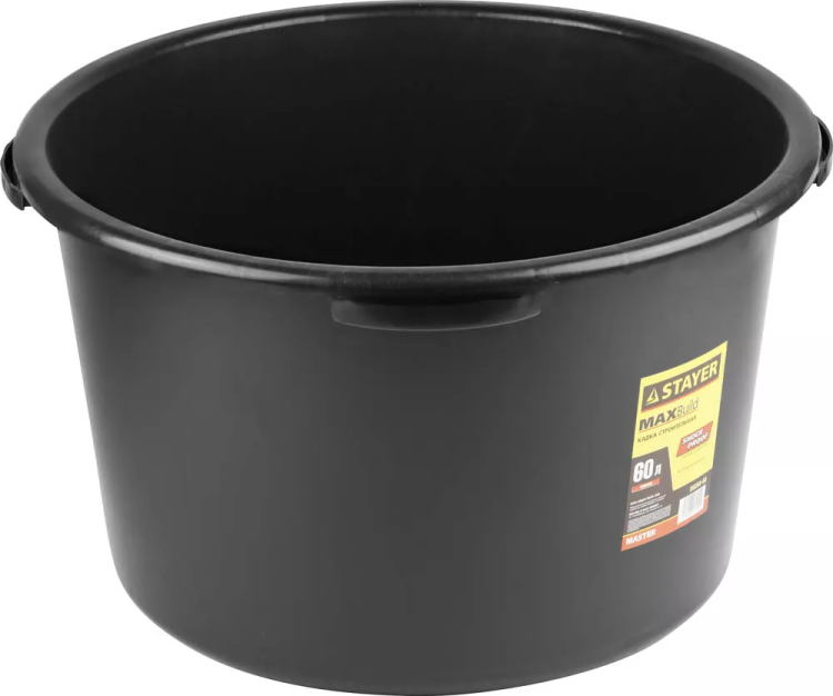 Кадка STAYER "MASTER" строительная пластмассовая, 60л 06098-60 купить в Нефтеюганске