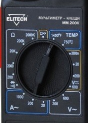 Мультиметр ММ 200К ELITECH купить в Нефтеюганске