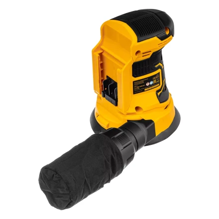 Машина шлифовальная эксцентриковая аккумуляторная COS-125-0, 18В Li-Ion Denzel 28471 купить в Нефтеюганске