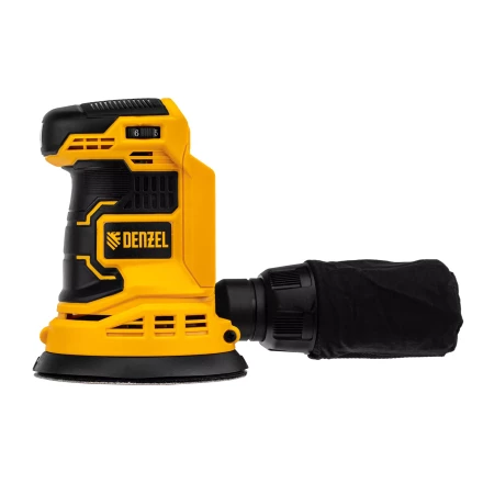 Машина шлифовальная эксцентриковая аккумуляторная COS-125-0, 18В Li-Ion Denzel 28471 купить в Нефтеюганске