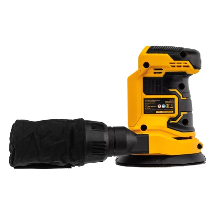 Машина шлифовальная эксцентриковая аккумуляторная COS-125-0, 18В Li-Ion Denzel 28471 купить в Нефтеюганске