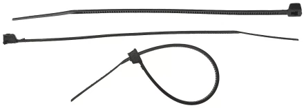 Хомуты ЗУБР нейлоновые, в п/э пакете, тип 7, черные, 4,8ммх400мм, 25шт 4-309037-48-400 купить в Нефтеюганске