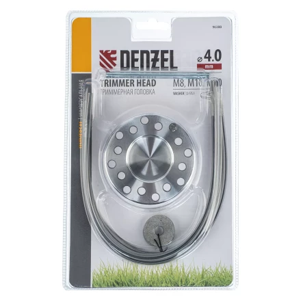 Головка триммерная универсальная Denzel 96388, шайба М8,М10,М20 купить в Нефтеюганске