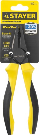 Плоскогубцы комбинированные STAYER &quot;PROTech&quot;, эксцентриковое расположение шарнира, 180мм 22027-1-18_z02 купить в Нефтеюганске