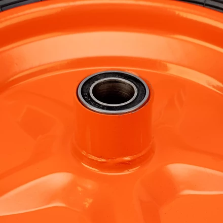 Колесо пневматическое усиленное Palisad 69081, шина 8PR, 4.00-8 D400 мм, внутренний диаметр подшипника 20 мм, длина оси 90 мм купить в Нефтеюганске