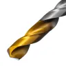 Сверло спиральное по металлу Denzel,  12 x 151 мм, Р6М5, Golden Tip 718244 купить в Нефтеюганске