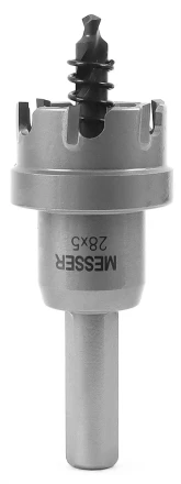 ТСТ коронка MESSER 28X5 с центрирующим сверлом и толкающей пружиной купить в Нефтеюганске