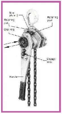 Таль ручная рычажная HSH-V LB г-п 9 тонн H=12 метра купить в Нефтеюганске