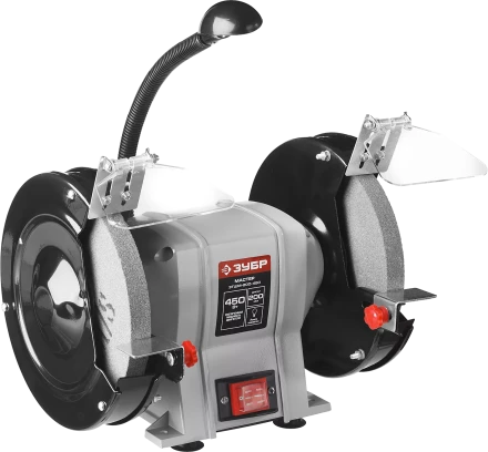 Станок точильный увеличенная мощность + лампа подсветки ЗТШМ-200-450 серия МАСТЕР купить в Нефтеюганске