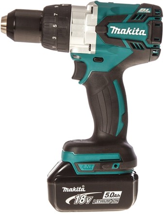 Дрель-шуруповерт аккумуляторная Makita DHP 481 RTE купить в Нефтеюганске