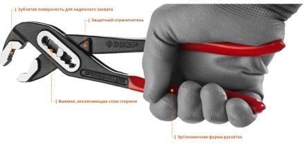 Клещи переставные серия МАСТЕР купить в Нефтеюганске