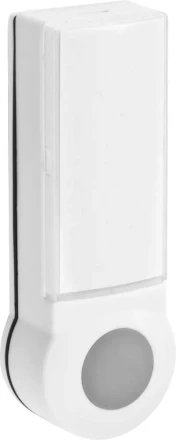 Кнопка СВЕТОЗАР для звонка, с индикацией включения, цвет белый, 220В 58307 купить в Нефтеюганске