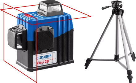 Нивелиры лазерные Крест-2D 360 две плоскости со штативом серия ПРОФЕССИОНАЛ купить в Нефтеюганске