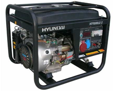 Бензогенератор Hyundai HY 9000LE-3 купить в Нефтеюганске