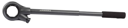 Трещотка STAYER &quot;PROFESSIONAL&quot; с удлинителем к клуппам 1/4&quot; - 1 1/4&quot; 28265-1/4-5/4 купить в Нефтеюганске
