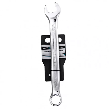 Ключ комбинированный 18 мм CrV антислип Stels 15255 купить в Нефтеюганске