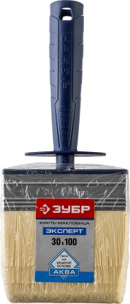 Макловица ЗУБР &quot;АКВА&quot;, искусственная щетина, пластмассовый корпус, 30х100мм 01817-10 купить в Нефтеюганске