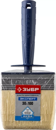 Макловица ЗУБР &quot;АКВА&quot;, искусственная щетина, пластмассовый корпус, 30х100мм 01817-10 купить в Нефтеюганске