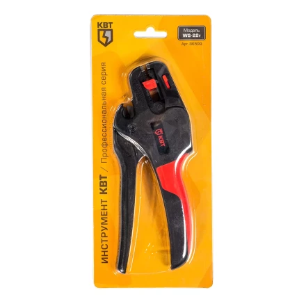 Автоматический торцевой стриппер КВТ WS-22т для снятия изоляции с проводов 0.08–10 мм (86599) купить в Нефтеюганске