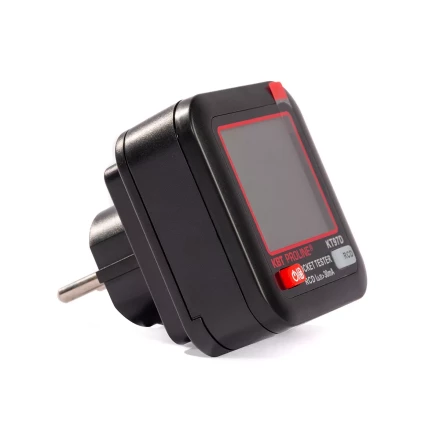 Тестер розеток и УЗО КВТ КТ 97D (91921) купить в Нефтеюганске