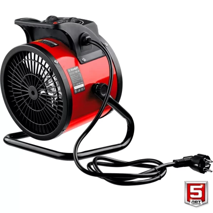 ЗУБР 3 кВт, электрическая тепловая пушка (ТПК-3Р) купить в Нефтеюганске