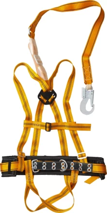 Лямочный пояс СИБИН тип ППДаА, материал стропа - лента, с наплечными и набедренными лямками 11563 купить в Нефтеюганске