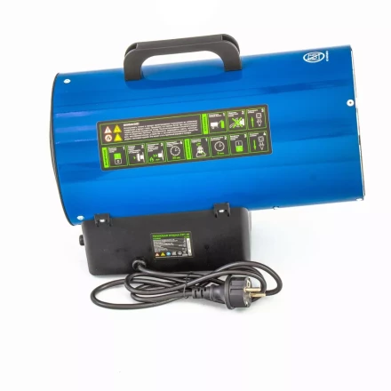 Газовая тепловая пушка СТГ-15, 15 кВт, 500 м3/ч, пропан-бутан Сибртех 96452 купить в Нефтеюганске