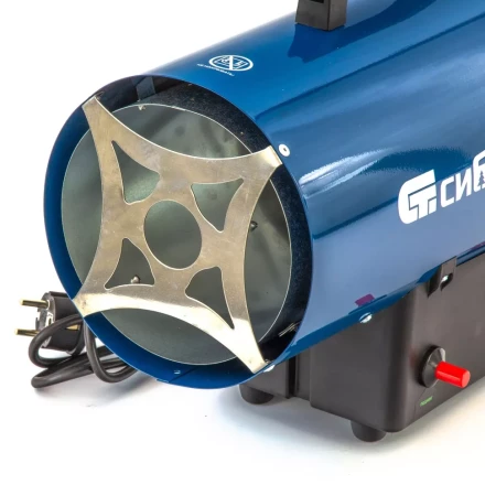 Газовая тепловая пушка СТГ-15, 15 кВт, 500 м3/ч, пропан-бутан Сибртех 96452 купить в Нефтеюганске