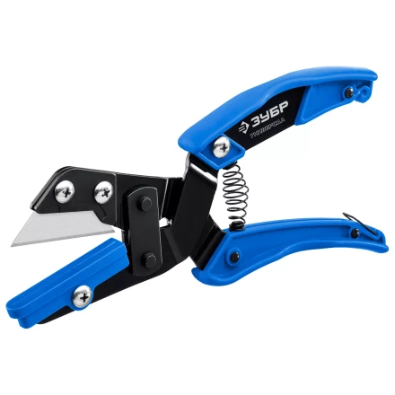 ЗУБР Универсал, для пластмассовых и резиновых профилей, угловые ножницы со сменным трапециевидным лезвием, Профессионал (23371) купить в Нефтеюганске