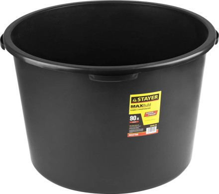 Кадка STAYER &quot;MASTER&quot; строительная пластмассовая, 90л 06098-90 купить в Нефтеюганске