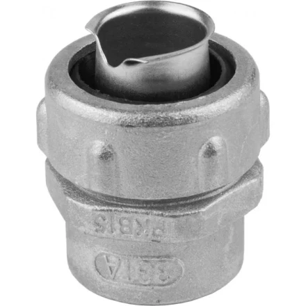 Резьбовой крепежный элемент СВЕТОЗАР металлич, с внутренней резьбой, для металлорукава диаметром 15мм, IP54 60201-15 купить в Нефтеюганске