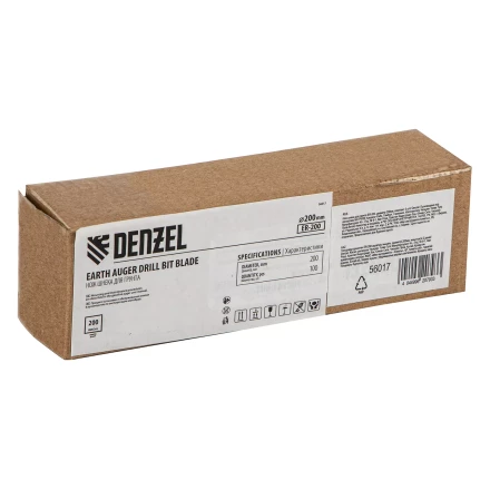 Нож шнека для грунта ER-200, диаметр 200 мм, комплект 2 шт Denzel 56017 купить в Нефтеюганске