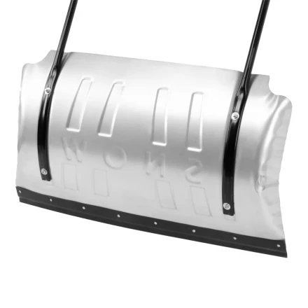 Движок для уборки снега оцинкованный, 750х420х1120 мм, усиленный, стальная рукоятка,Россия, Сибртех 61497 купить в Нефтеюганске