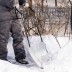 Движок для уборки снега оцинкованный, 750х420х1120 мм, усиленный, стальная рукоятка,Россия, Сибртех 61497 купить в Нефтеюганске