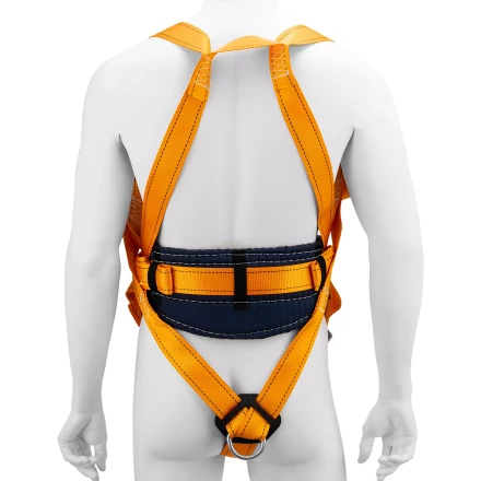 Удерживающе-страховочная привязь Сибртех 89507, модель УСП II, наплечные и набедренные лямки, высокий кушак купить в Нефтеюганске