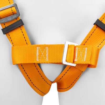 Удерживающе-страховочная привязь Сибртех 89507, модель УСП II, наплечные и набедренные лямки, высокий кушак купить в Нефтеюганске